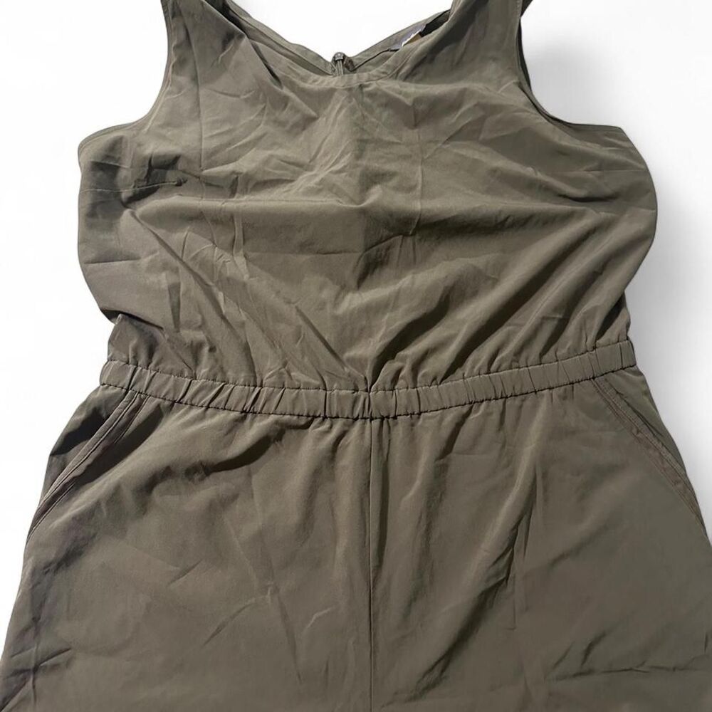 Eddie-bauer Women's Khaki and Green Jumpsuit